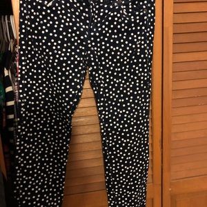 Vineyard vines polka dot corduroy pants